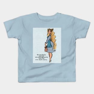 Honey eyed flower girl Kids T-Shirt